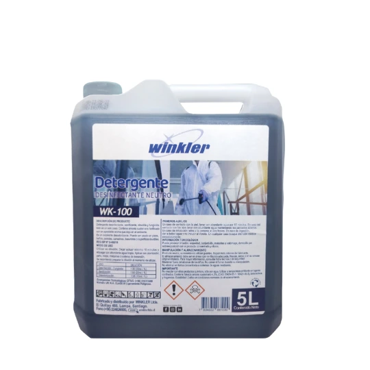 Detergente Amonio Cuaternario Concentrado - WK-100 - 5 Litros