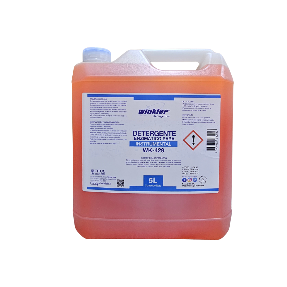 Detergente Enzimatico para Instrumental - WK-429 - 5 Litros