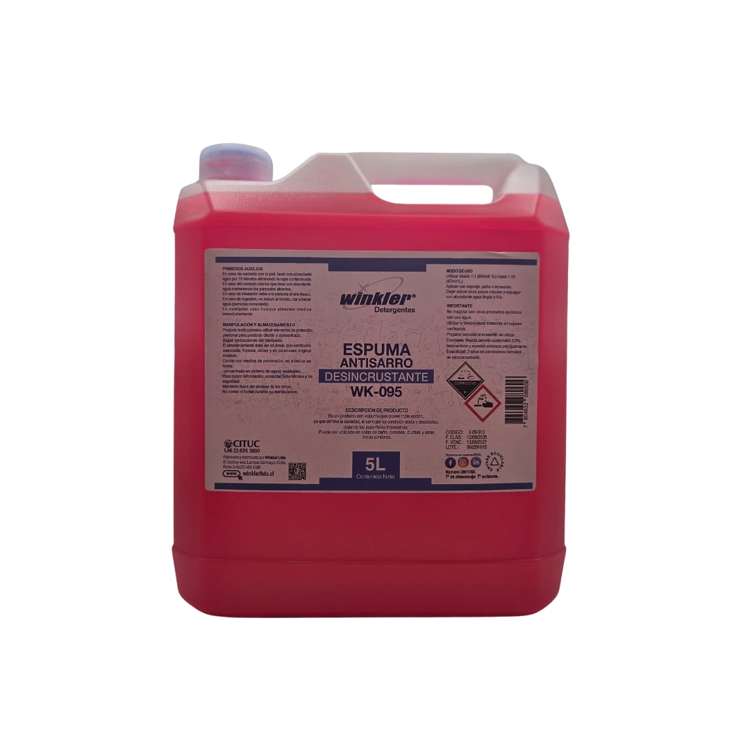 Espuma Antisarro Desincrustante - WK-095 - 5 Litros
