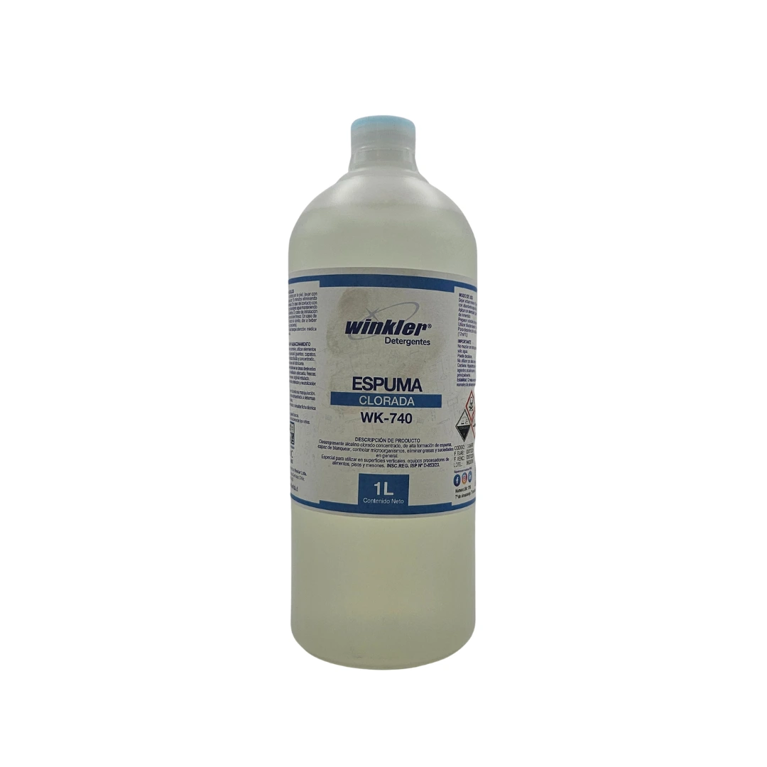 Espuma Clorada Desinfectante - WK-740 - 1 Litro