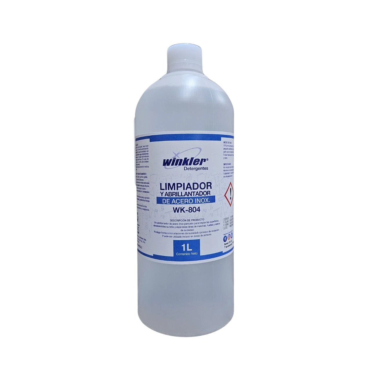 Limpiador y Abrillantador de Aero Inoxidable - WK-804
