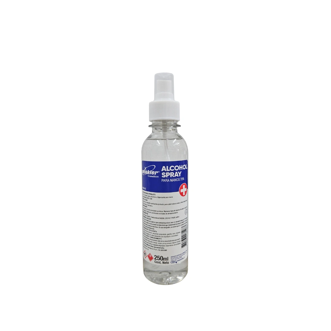 Alcohol Etilico para manos Al 70% Con Gatillo wk-113- 250 ml