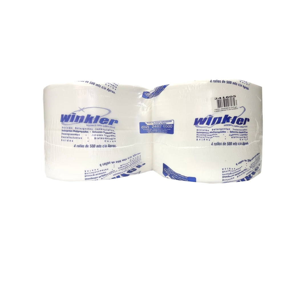 Papel Higienico 19.5g Fibra Larga 4X500mt - Winkler