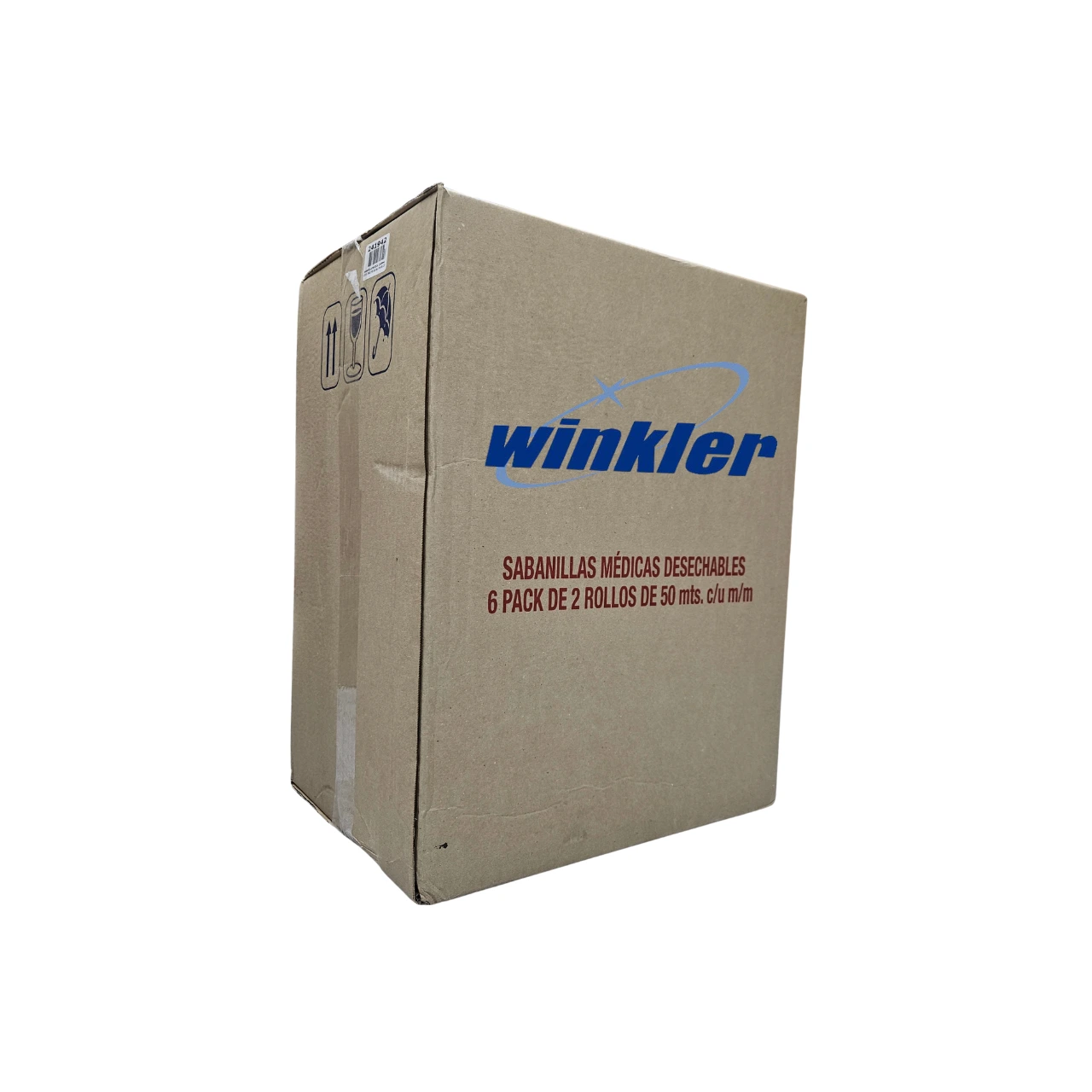 Sabanilla Médica Fibra Larga Winkler Caja 12x50 metros