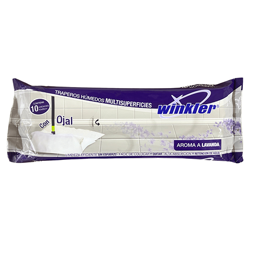 Trapero Humedo con Ojal Multisuperficie Winkler - Lavanda
