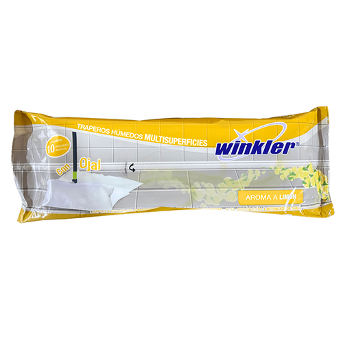 Trapero Humedo con Ojal Multisuperficie - Limón
